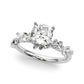 Floral Engagement Ring