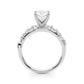 Floral Engagement Ring