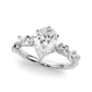 Floral Engagement Ring