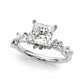 Floral Engagement Ring