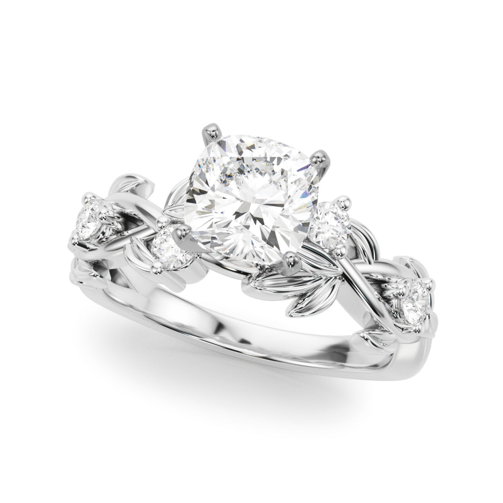 Floral Engagement Ring