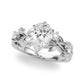 Floral Engagement Ring