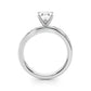 Contemporary Curved Engagement Ring