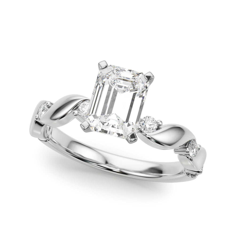 Twisting Engagement Ring