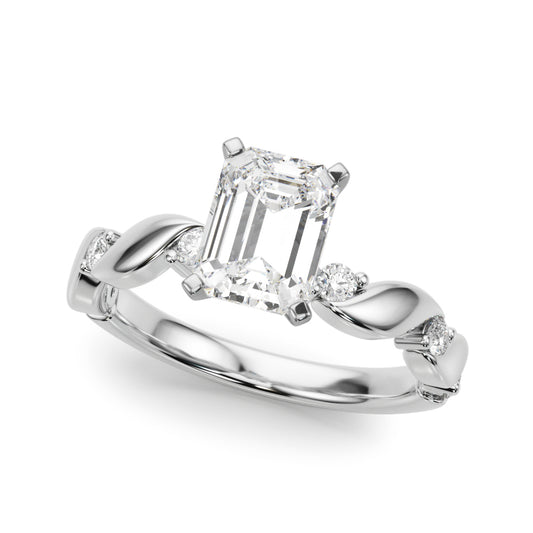 Twisting Engagement Ring