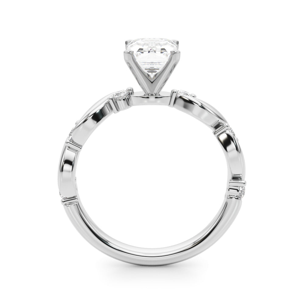 Twisting Engagement Ring