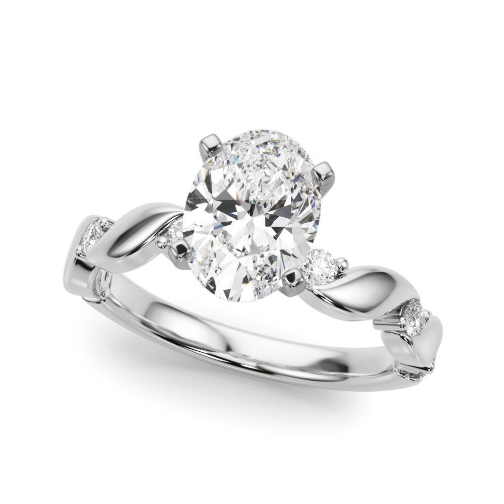 Twisting Engagement Ring