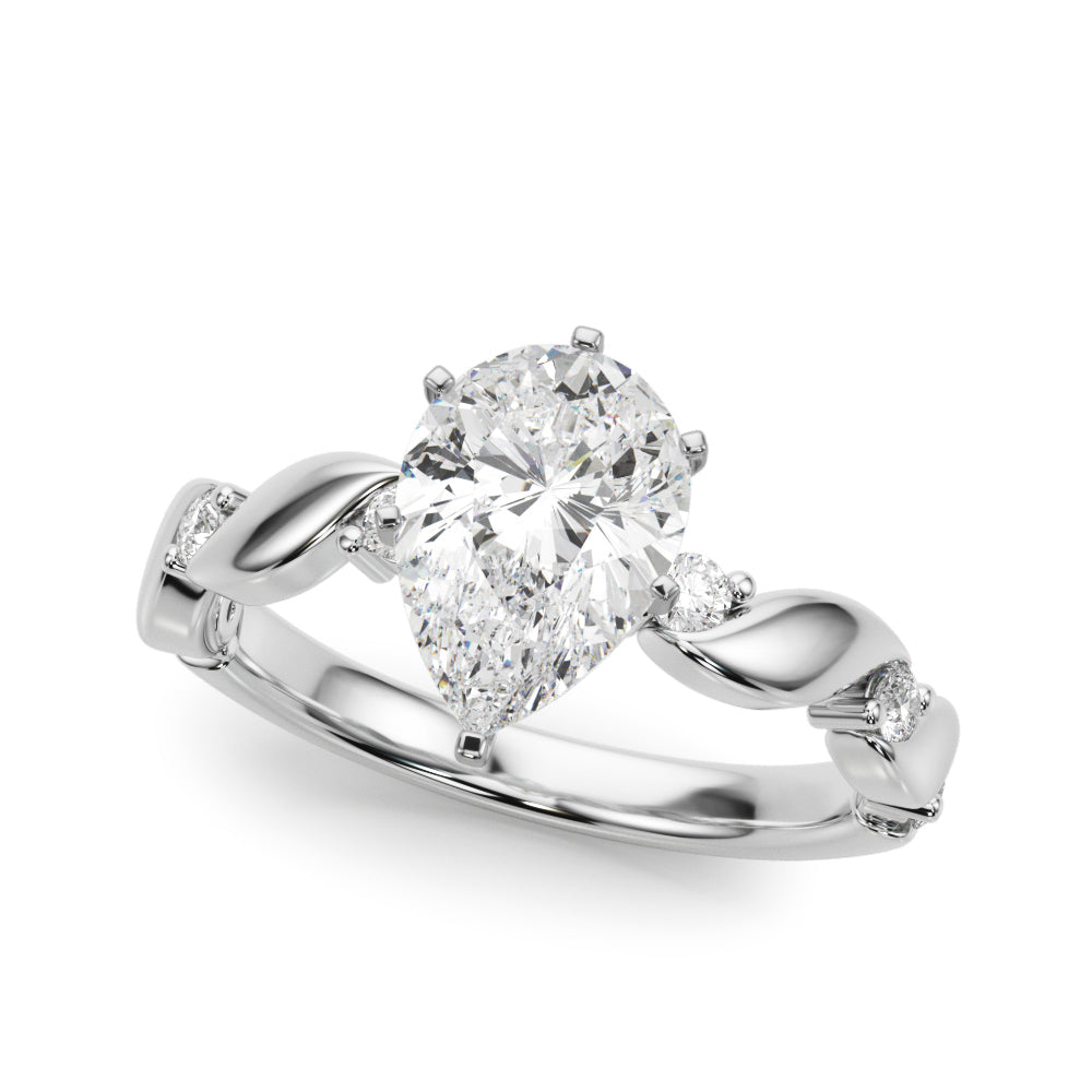 Twisting Engagement Ring