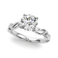 Twisting Engagement Ring