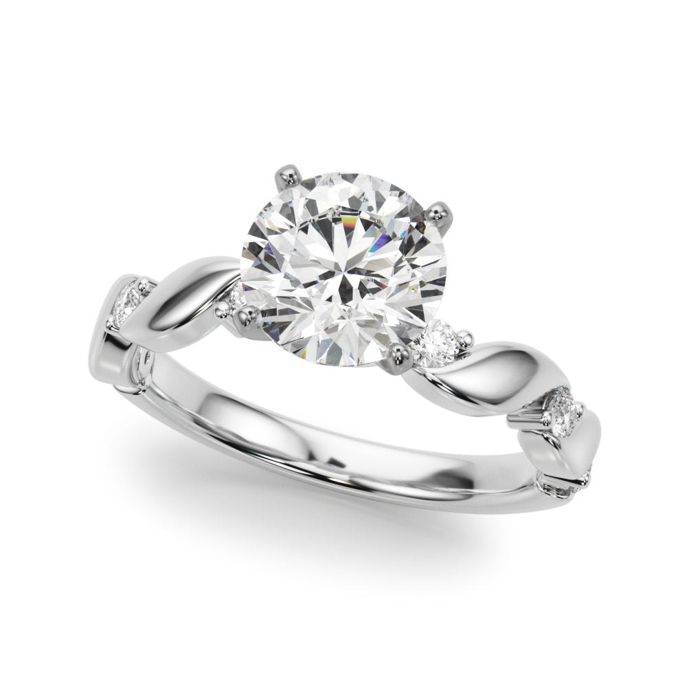Twisting Engagement Ring