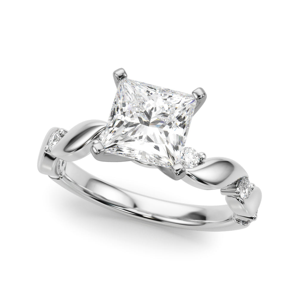 Twisting Engagement Ring