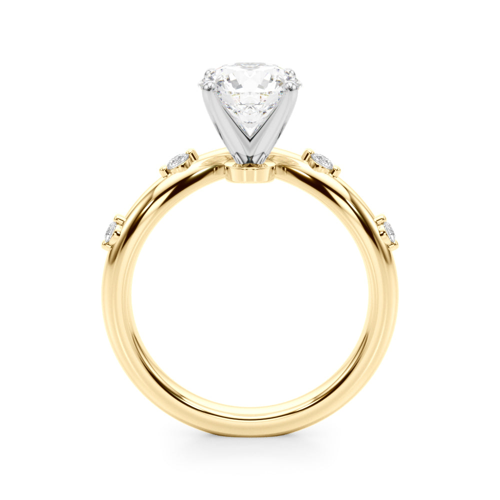 Chevron Engagement Ring