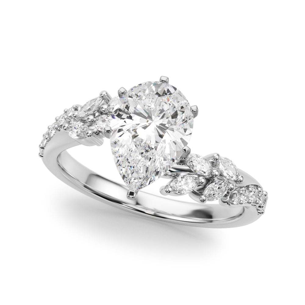 Nature Inspired Engagement Ring