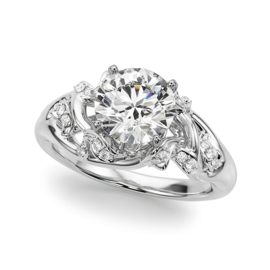Nature Inspired Engagement Ring