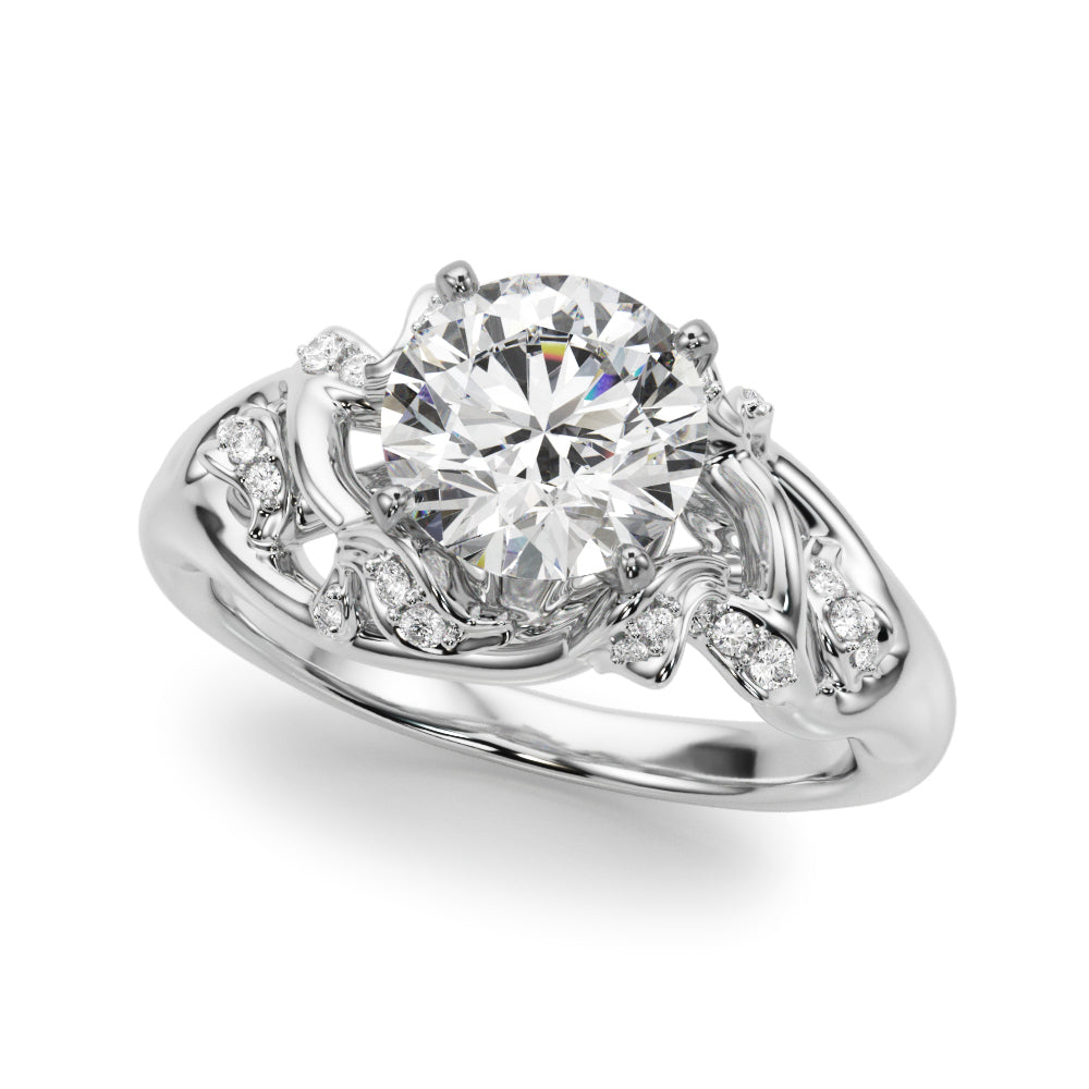 Nature Inspired Engagement Ring