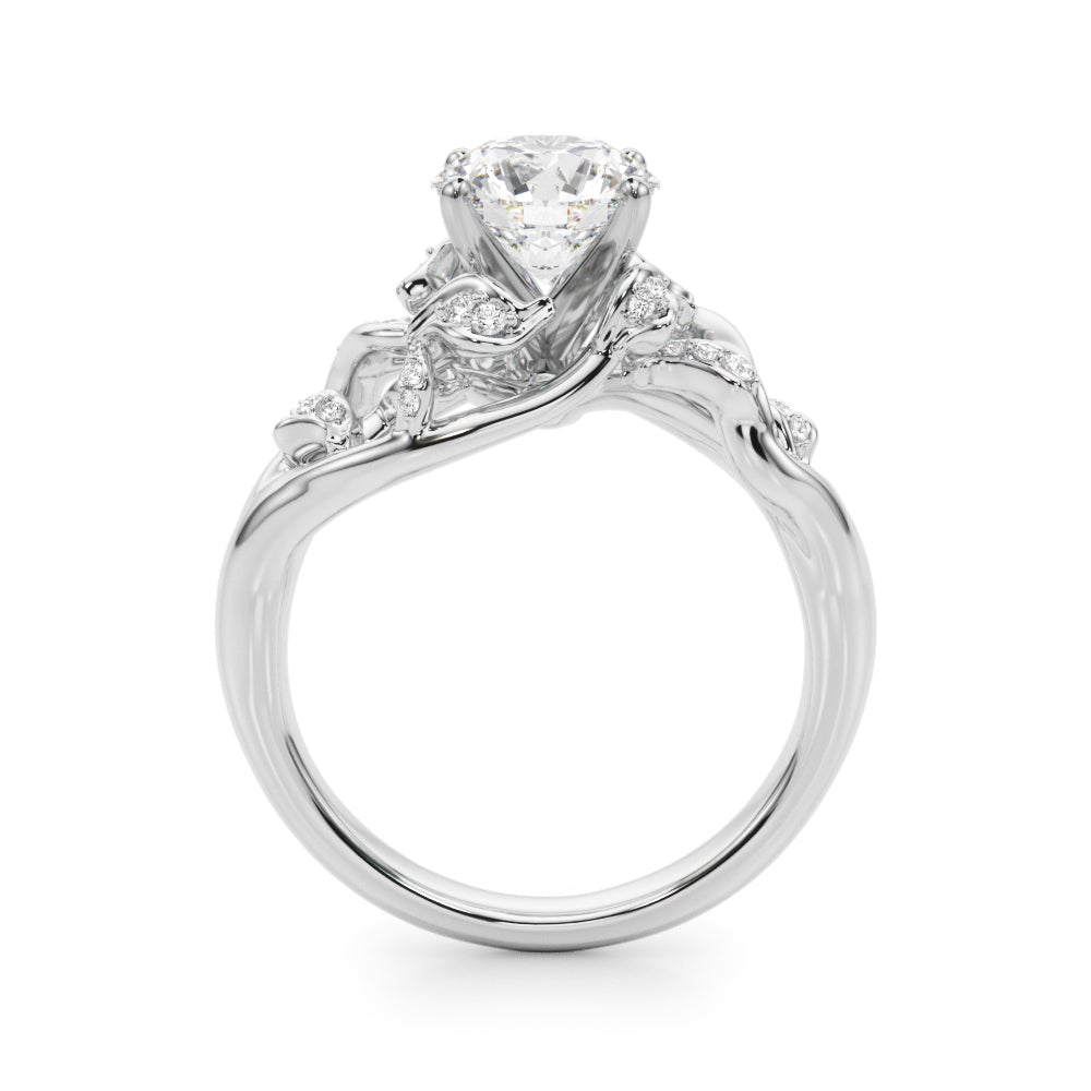 Nature Inspired Engagement Ring