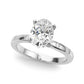 Contemporary Burnish Engagement Ring