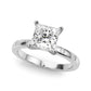 Contemporary Burnish Engagement Ring