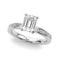 Channel Set Baguette Engagement Ring