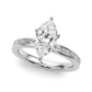 Channel Set Baguette Engagement Ring