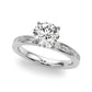 Channel Set Baguette Engagement Ring