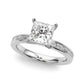 Channel Set Baguette Engagement Ring