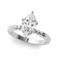 Beaded & Bezel Set Engagement Ring