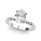 Beaded & Bezel Set Engagement Ring