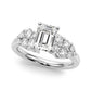 Cluster Engagement Ring