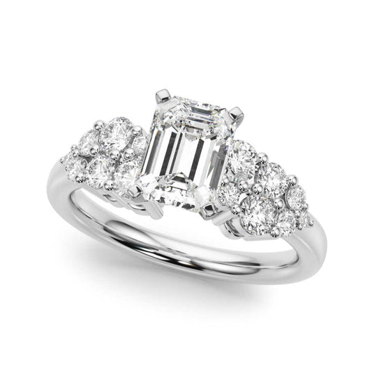 Cluster Engagement Ring