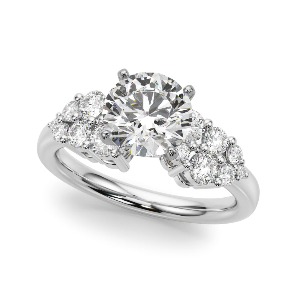 Cluster Engagement Ring