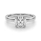 Contemporary Solitaire Engagement Ring