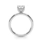 Solitaire Oval Engagement Ring