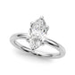 Solitaire Marquise Engagement Ring