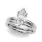 Solitaire Marquise Engagement Ring