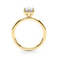Solitaire Marquise Engagement Ring