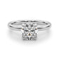 Solitaire Round Engagement Ring