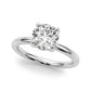 Solitaire Round Engagement Ring