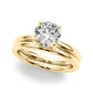 Solitaire Round Engagement Ring
