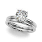Solitaire Round Engagement Ring