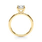 Solitaire Round Engagement Ring