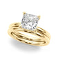 Solitaire Princess Cut Engagement Ring