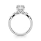 Round Split Shank Engagement Ring