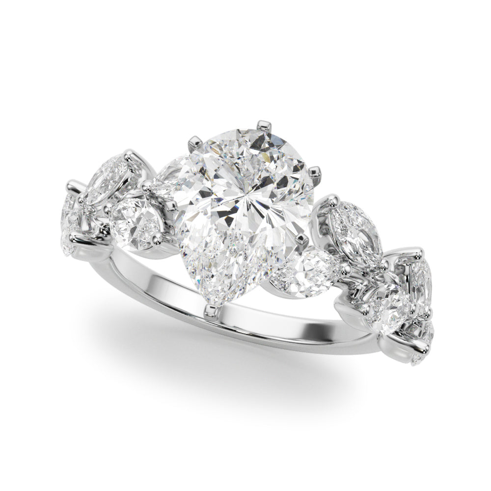Nature Inspired Engagement Ring