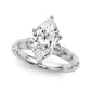 Contemporary Catherdral Engagement Ring