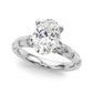 Contemporary Catherdral Engagement Ring