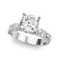 Mixed Shape Engagement Ring