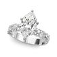 Mixed Shape Engagement Ring
