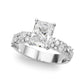 Mixed Shape Engagement Ring