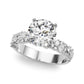 Mixed Shape Engagement Ring